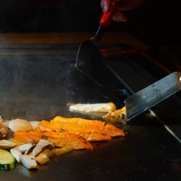 Teppanyaki Shrimp with Citrus Ponzu Sauce