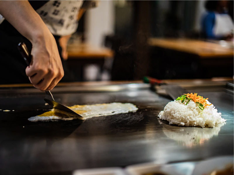 Hibachi-Style Fried Rice with Vegetables