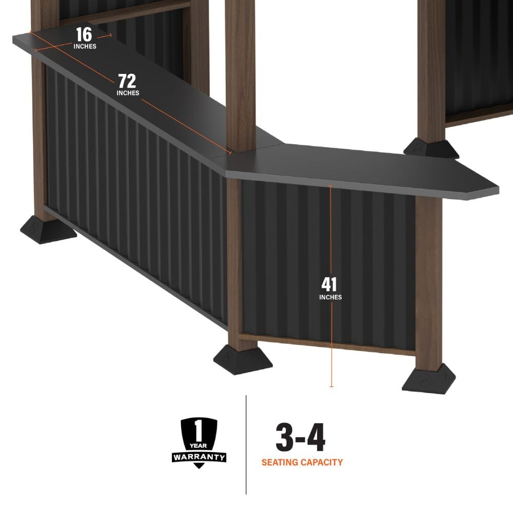 Blackstone 10' x 10' Blackstone Bar and Grill Pavilion | 6000