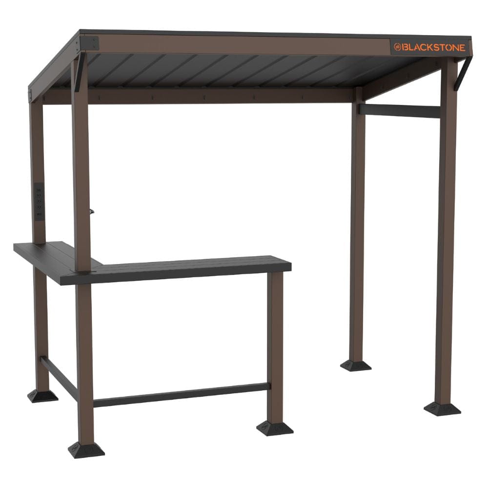 Upgrade your patio and extend griddle season with Blackstone’s 5’ x 8’ Pavilion. 