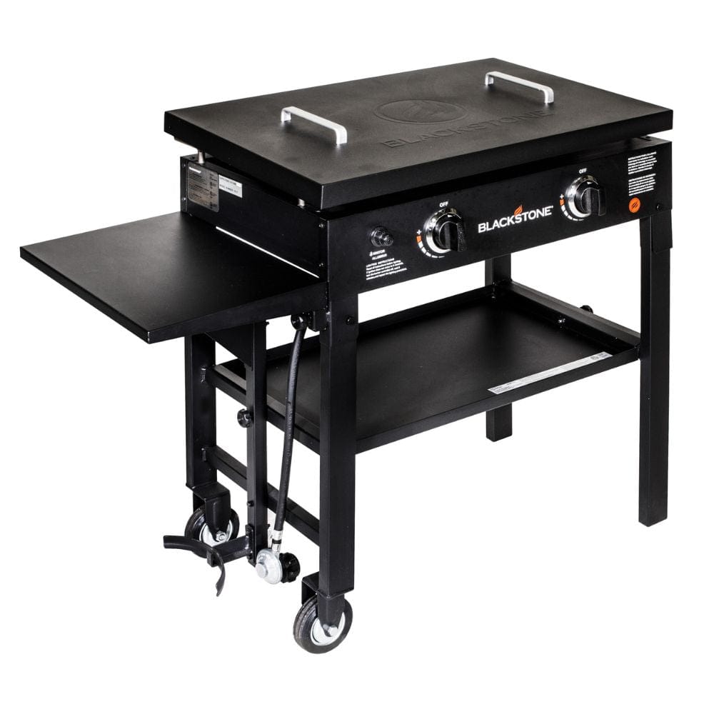 Protect your griddle top from the elements with the 28'' Griddle Hard Cover.