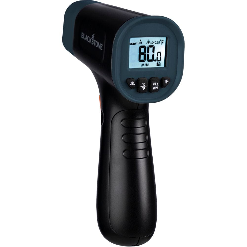 This Infrared Thermometer utilizes a laser pointer, allowing you to accurately identify surface temperatures instantly.