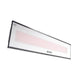 Tinted Glass-Ceramic Fascia: Spread heat evenly across any area while minimizing light emission