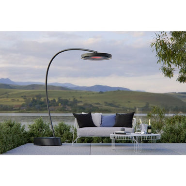 Featuring a striking, elegant design, this powerful heater will bring both warmth and light to design-focused outdoor spaces.