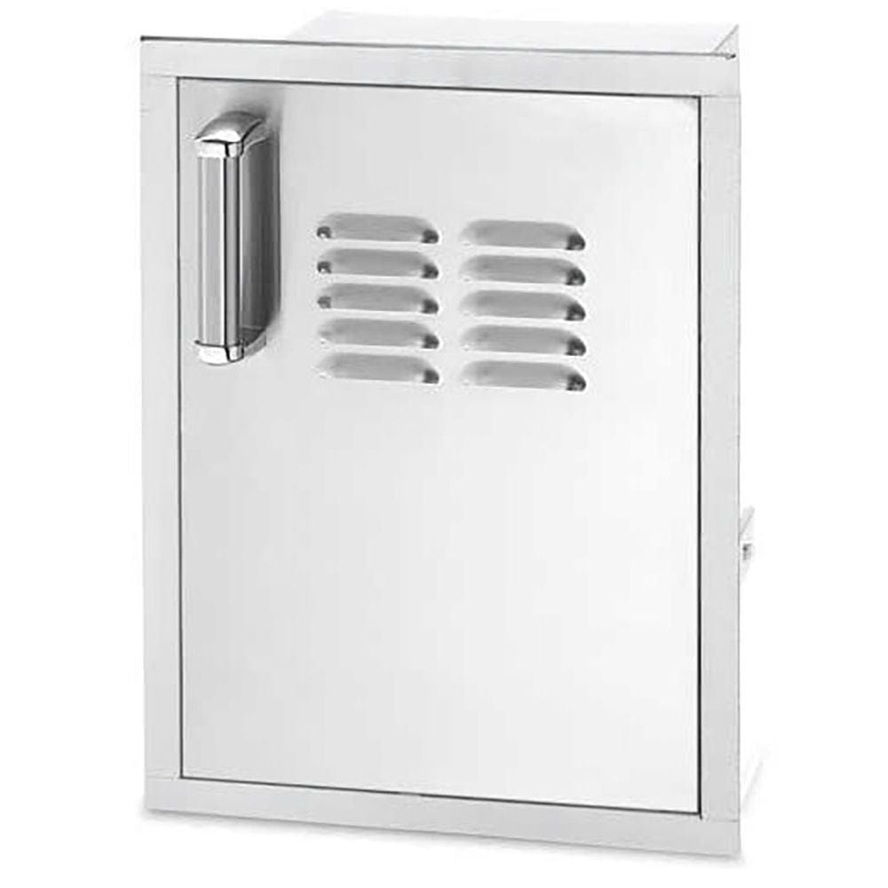 Fire Magic 14" Premium Flush Single Access Door w/ Tank Tray and Louvers, Right Hinged