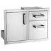 Fire Magic 53810SC Premium Flush Access Door &amp; Double Drawers, 30x18-Inch&nbsp;offer a high end access door option, a must have for your ultimate outdoor kitchen.