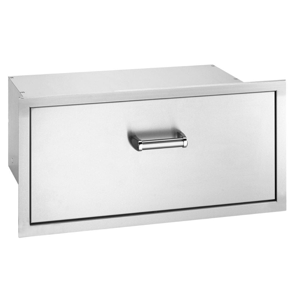 Fire Magic 53830SC Premium Flush Masonry Drawer, 32.25x14.5-Inch&nbsp;offers a high end drawer option, a must have for your ultimate outdoor kitchen. 