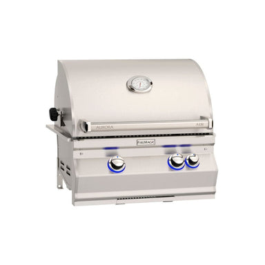 Aurora 24" 2-Burner Built-In Gas Grill w/ Analog Thermometer by Fire Magic