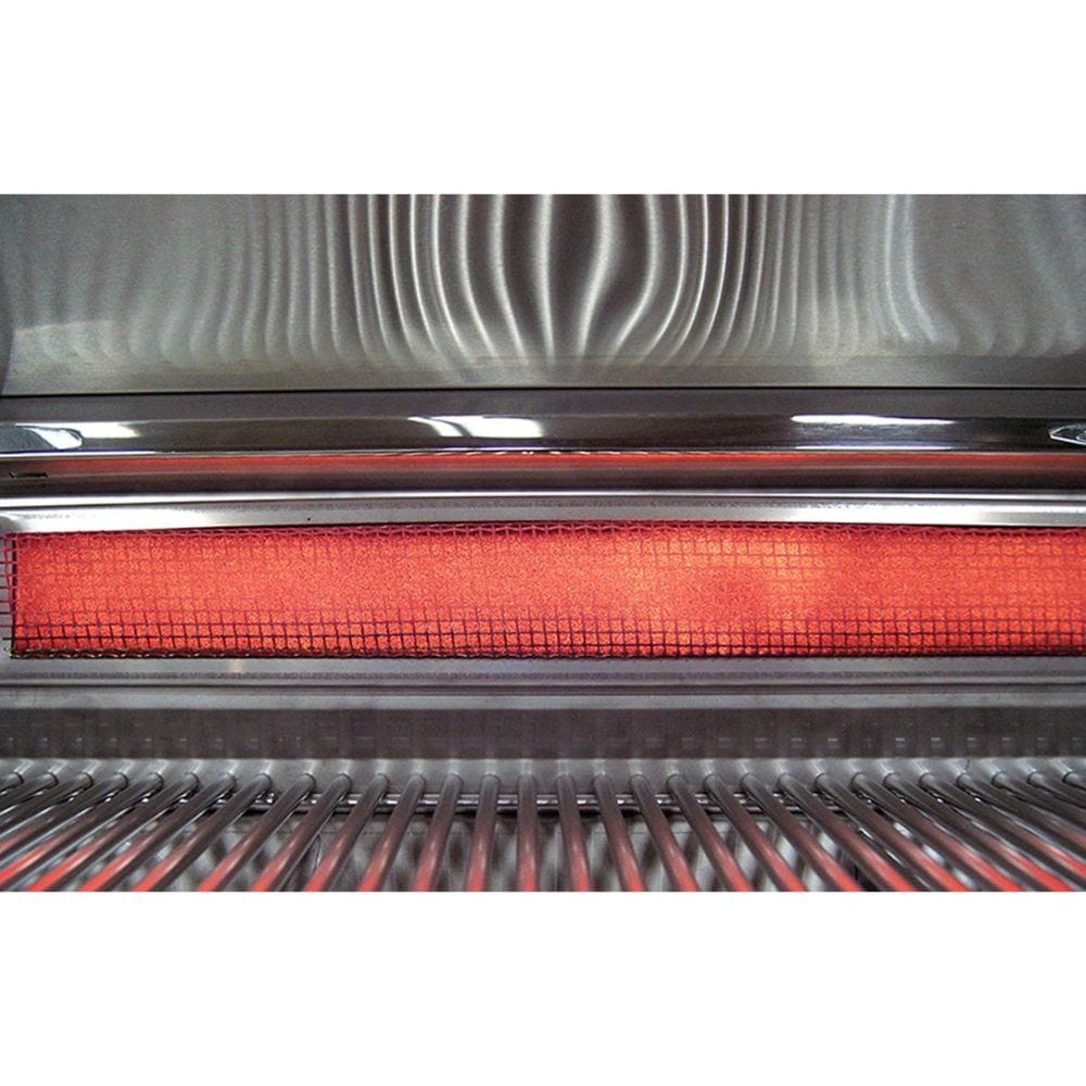 Recessed Infrared&nbsp;Backburner&nbsp;-&nbsp;The Fire Magic Infrared Backburner is a stainless steel mesh encased efficient ceramic system which provides much more BTU heat for quicker more efficient rotisserie grilling. It includes a Stainless Steel Cover to protect the back burner when not in use.