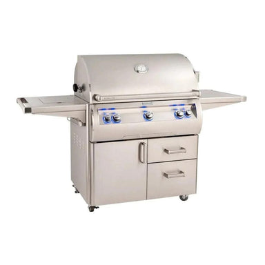 The Fire Magic Echelon Diamond 36" Portable Grill E790s w/ Flush Mounted Single Side Burner provides the ultimate high-end grill crafted for cooking versatility, durability, and longevity - truly a grill of masterful design and engineering