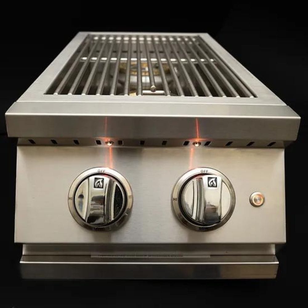 KoKoMo Professional Double Side Burner with removable cover