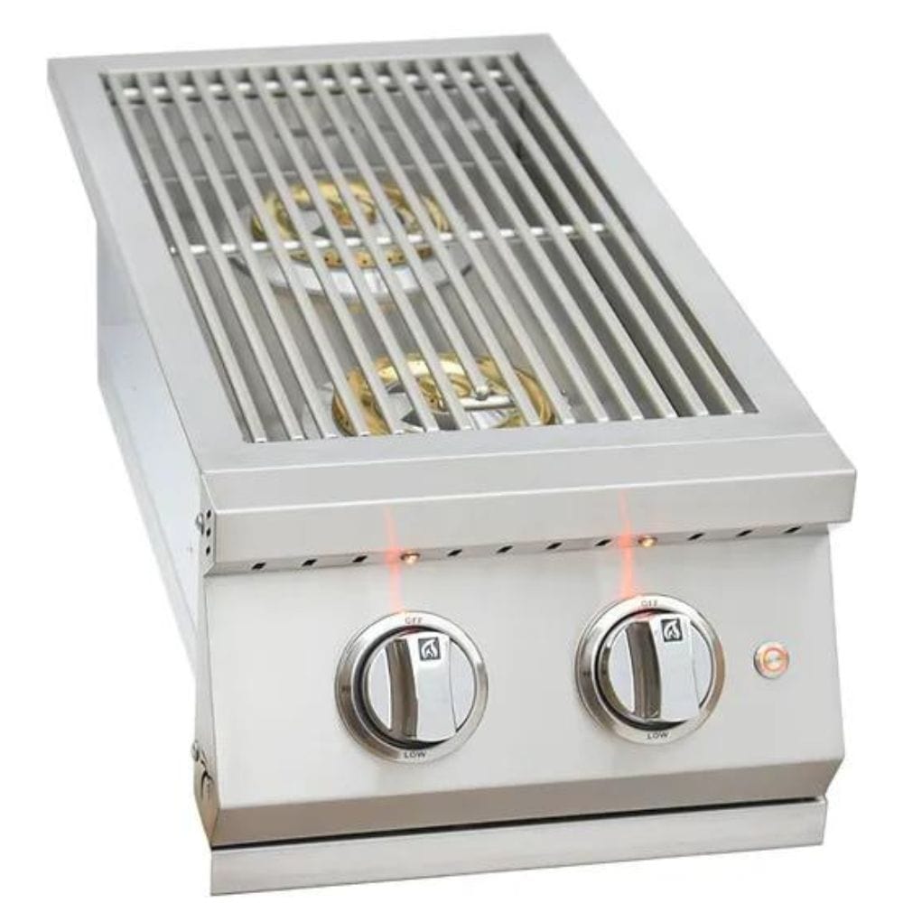 KoKoMo Professional Double Side Burner with removable cover