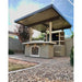 St. Croix Outdoor Kitchen With Built In BBQ Grill and 12x12 Patio Cover by KoKoMo | STCROIX