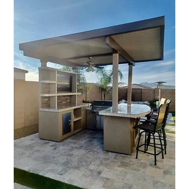 KoKoMo St. Croix Outdoor Kitchen BBQ Island