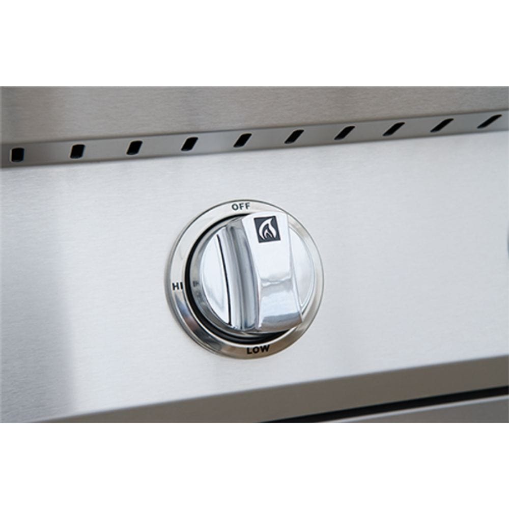 Kokomo Built In Double Side Burner Stainless Steel with removable cover