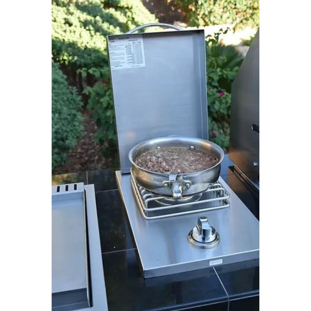 Kokomo Drop-in Single Side Burner with Hood