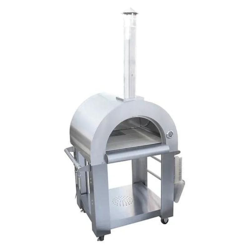 Kokomo Freestanding 32" Dual Gas Stainless Steel Pizza Oven