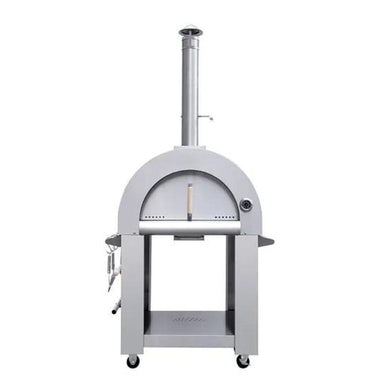 Freestanding 32” Wood Fired Stainless Steel Pizza Oven by KoKoMo | KO-PIZZAOVEN